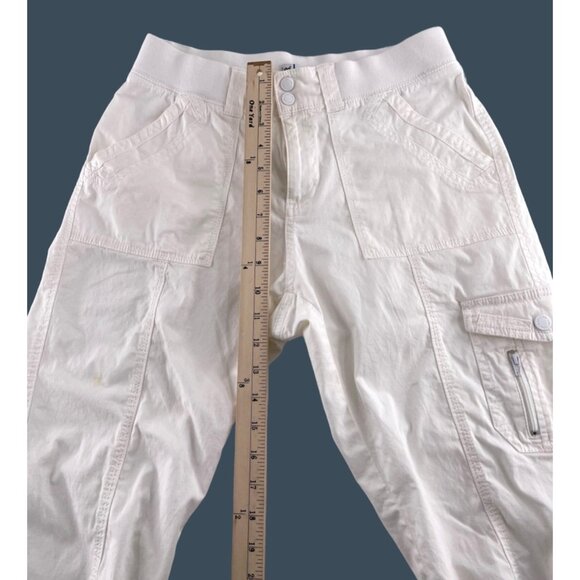 Lee Easy Fit Women's Cargo Capris White Size 8 - Picture 5 of 7